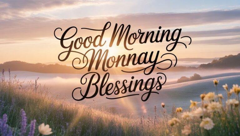200+ Good Morning Monday Blessings & Excited Images 2026