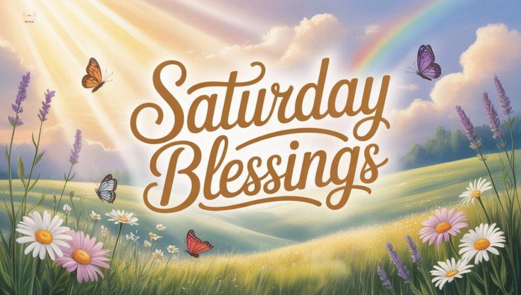Saturday Blessings
