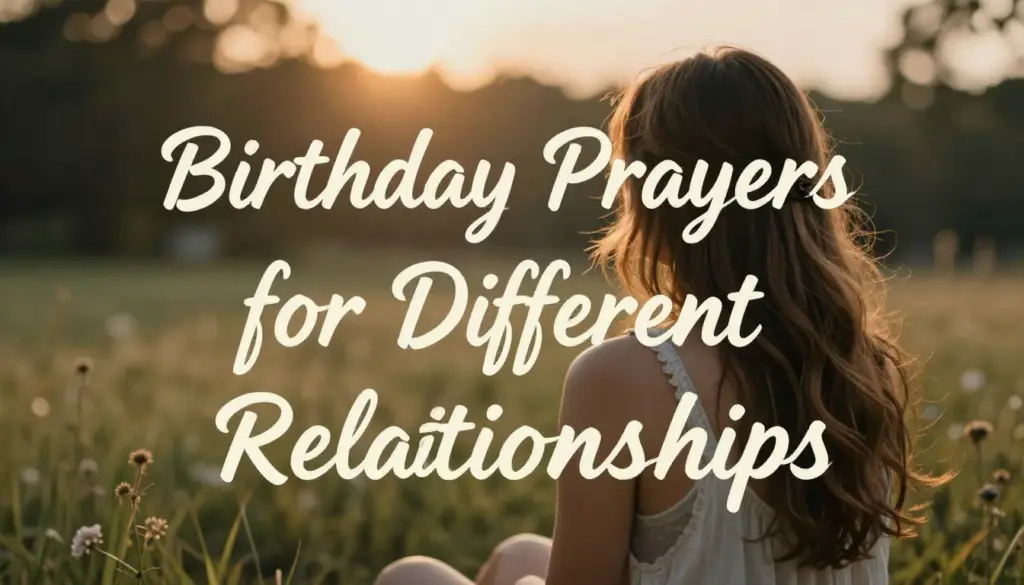 Birthday Prayers
