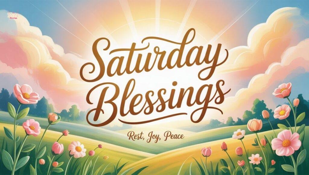 Saturday Blessings