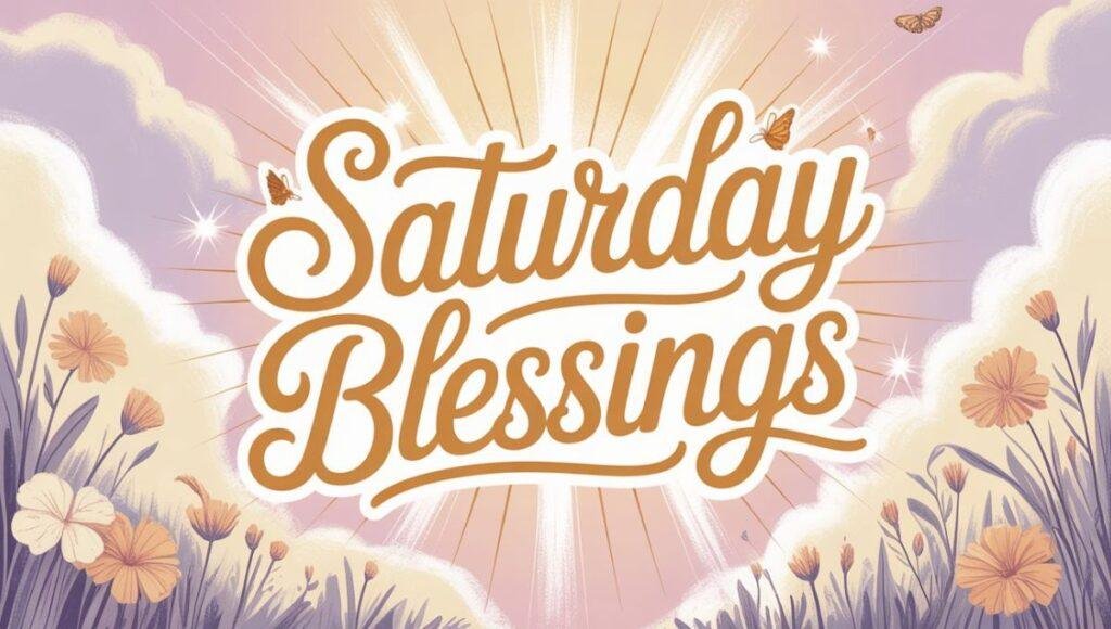 Saturday Blessings
