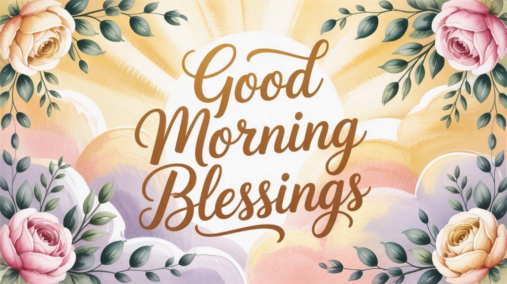 Good Morning Blessings
